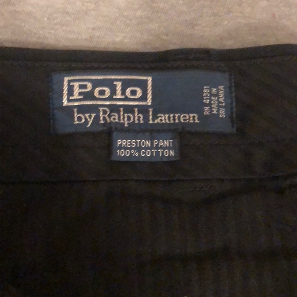 Polo by Ralph Lauren black dress pants - Picture 5 of 6